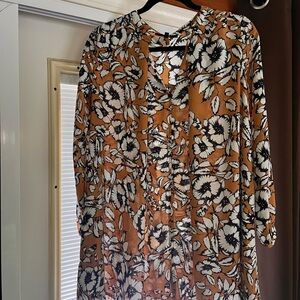 Floral Print Women's Top